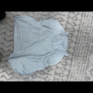 Breathe ON cropped race tank top